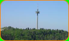 Kommunikationsturm, 156m hoch, der DTAG